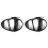 360 Degree Rotation Three Sided Blind Spot Mirror Left 2