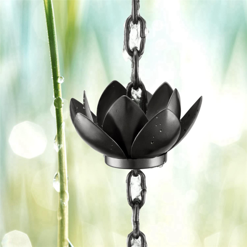 Αλυσίδα Lotus Rain Catcher για Αλυσίδα Βροχής σε Κύπελλα για την Υδρορροή 2