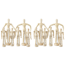 6 stuks mannequinmodel houten mannequin tekening beweegbaar figuurmodel