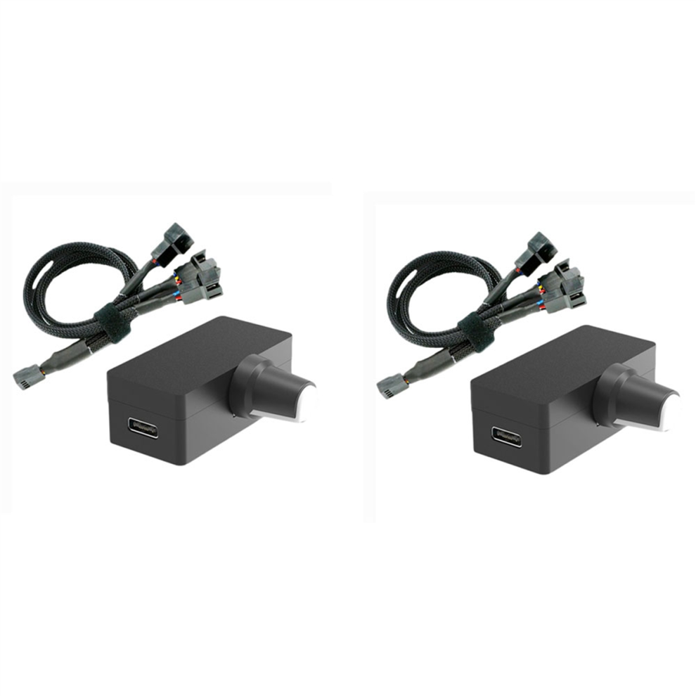 Regolatore Di Velocità Pwm, Regolatore Di Ventola Pwm A 4 Pin, Alimentatore Usb TYPE-C - A