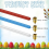 Slanting Fine Line Paint Pen Set 0.7/0.5/0.4mm Heavy Fine Brass Tip 6