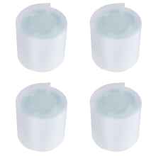 2M 43mm 27mm Dia PVC Schrumpfschlauch Klar für 1 x 26650 Batterie