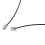 RJ11 6P4C Telefonkabel ADSL-modem 2 meter 4