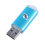 USB-Speicherstick, Flash-Speicherstick, U-Disk für PC, TV, Blau, 16 GB 5