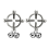 Μόδα Γυναικεία Body Piercing Ψεύτικο Δαχτυλίδι Θηλής Κοσμήματα από Ανοξείδωτο Ατσάλι 3