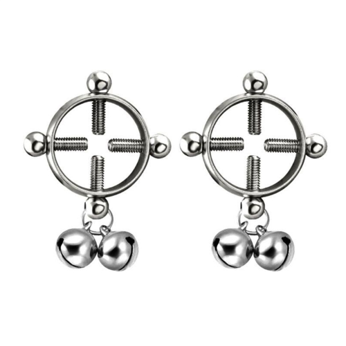 Μόδα Γυναικεία Body Piercing Ψεύτικο Δαχτυλίδι Θηλής Κοσμήματα από Ανοξείδωτο Ατσάλι 2