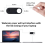 , 12-Pack Ultra Thin Design Web Camera Cover Slide 3