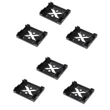 5,25" optisk drevposition 2,5 tommer til 3,5 tommer SSD 8 cm blæser harddisk