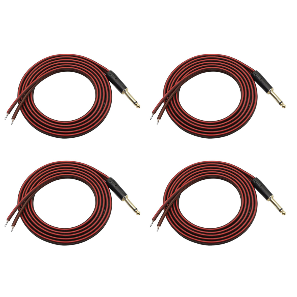 1/4 To Speaker Bare Wire,Audio Cable To 6.35Mm Male Mono Adapter 4854095387913