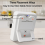 Digital Kitchen Timer,3 Channels Count UP/Down Timer, and Flashing 3