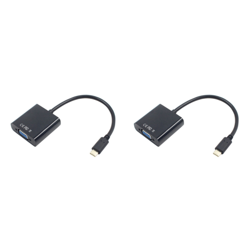 Adaptérový kabel USB-C USB 3.1 typu C pro VGA samec-samice