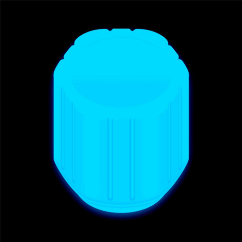 10 tapas de válvula luminosas fluorescentes para rueda de bicicleta 1
