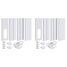 Air Conditioner Window Kit with 2 in 1 Coupler, AC Window Vent