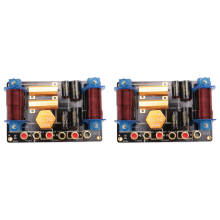 Divisor de frequência de áudio de 1100 W, crossover de alto-falante bidirecional