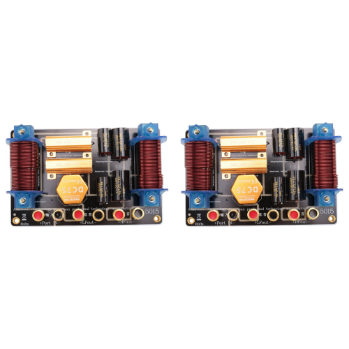 1100W audiofrequentieverdeler met tweeweg-luidsprekercrossover