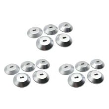 Anchor Plate Adhesive Security Plate with Slot for Cables to Lock