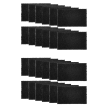 Pacote com 12 filtros absorventes para latas de lixo, para latas de lixo, baldes de compostagem