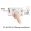 Wireless Smart Light Switch 433MHz AC 90-250V 10A Module(1 W &1 C) 5