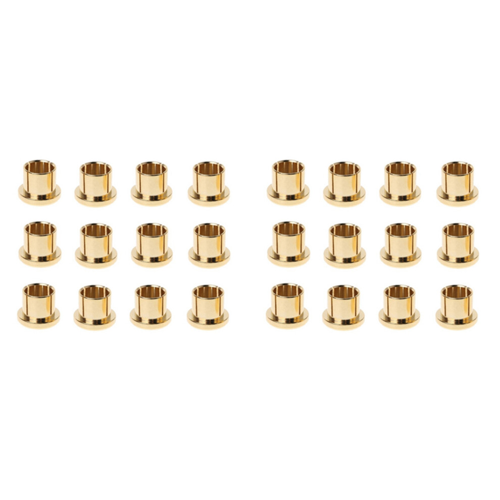12 Pezzi Di Tappo Di Protezione Placcato Oro Per Presa Di Cortocircuito In Oro