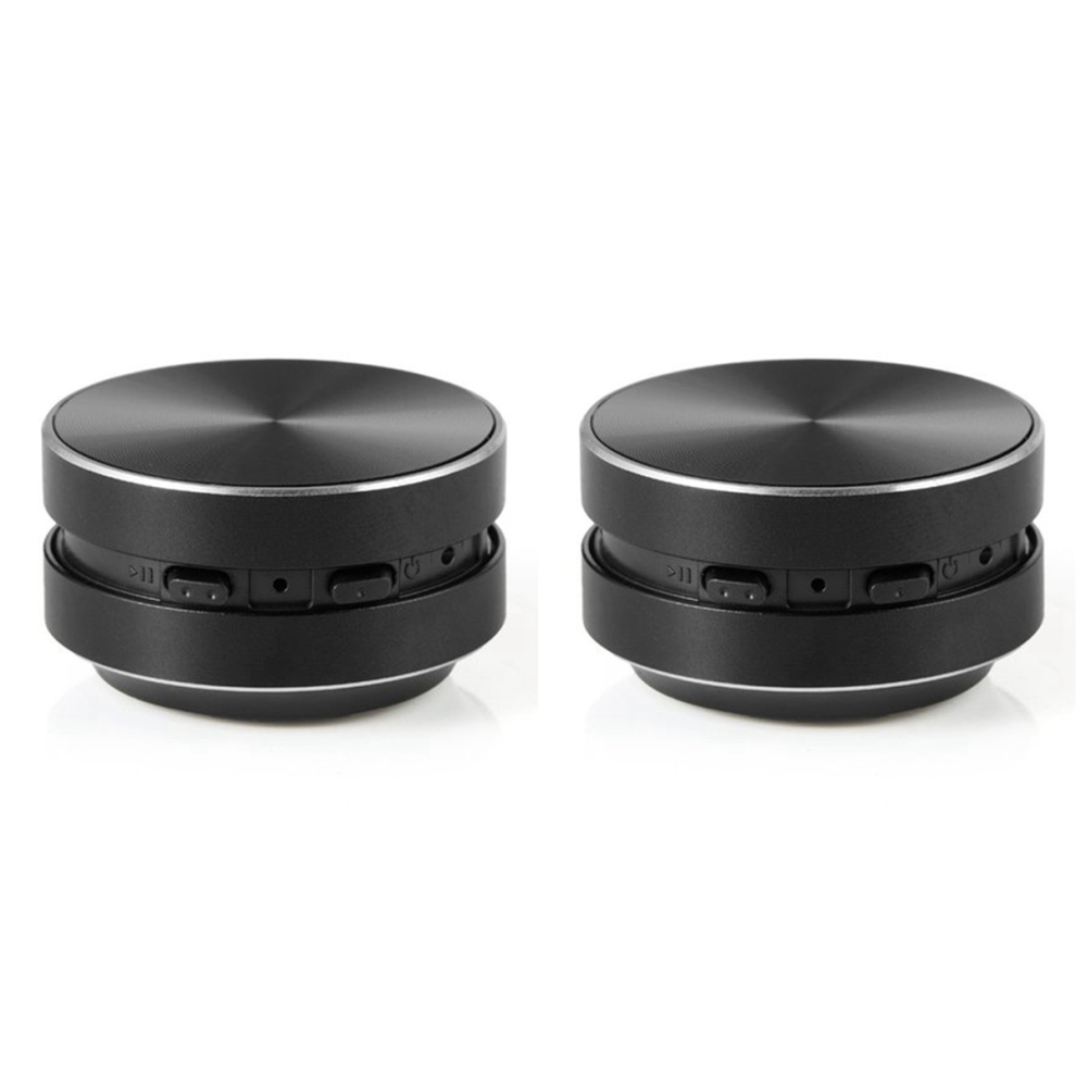 Compatible Bone Conduction Stereo Sound Bluetooth Speaker(Black) Black 4854095305184