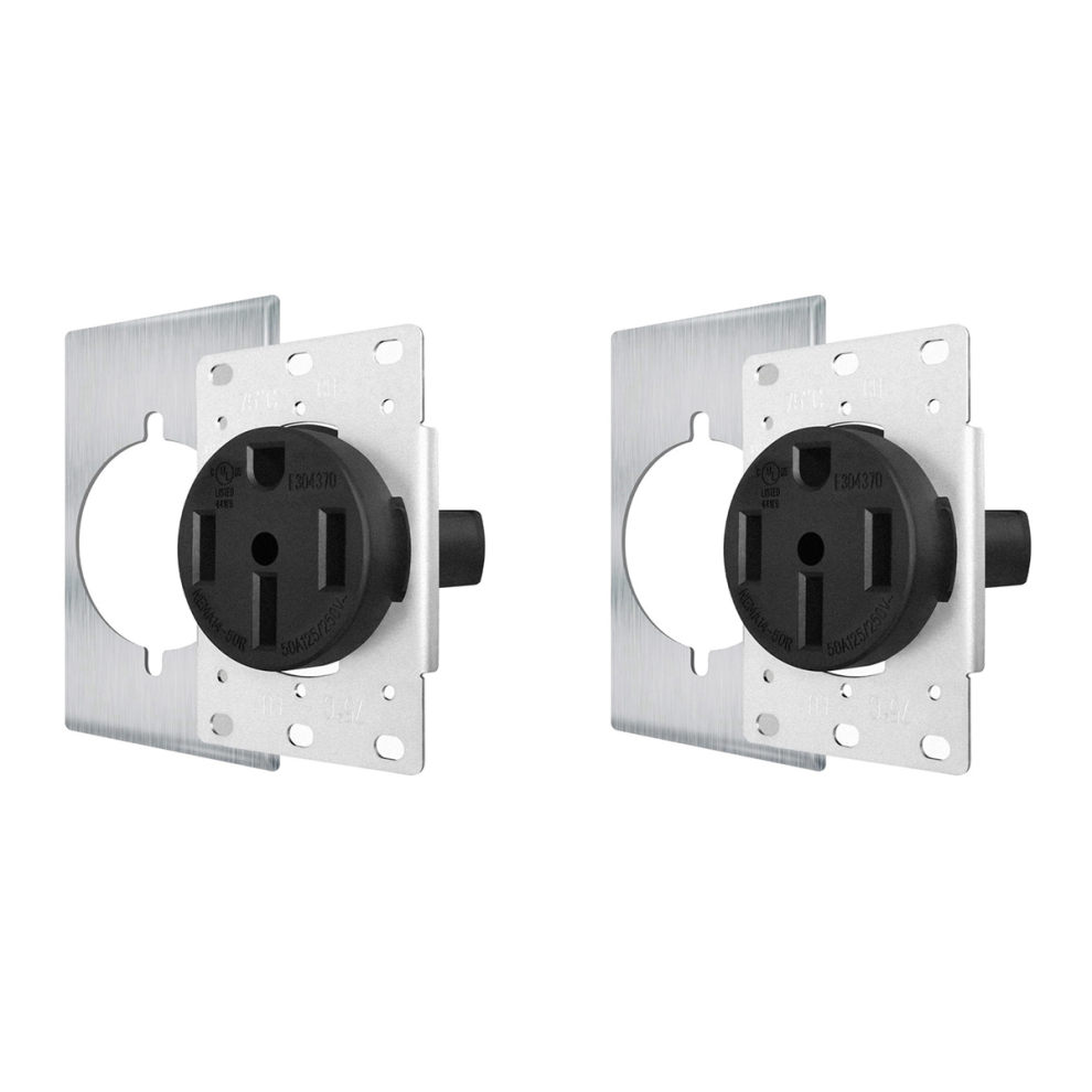 Nema14-50 Outlet By Industrial Grade For Even ,No Overheating 4854095304941
