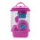 Gaiola para hamster com claraboia e casa de duas camadas rosa 3