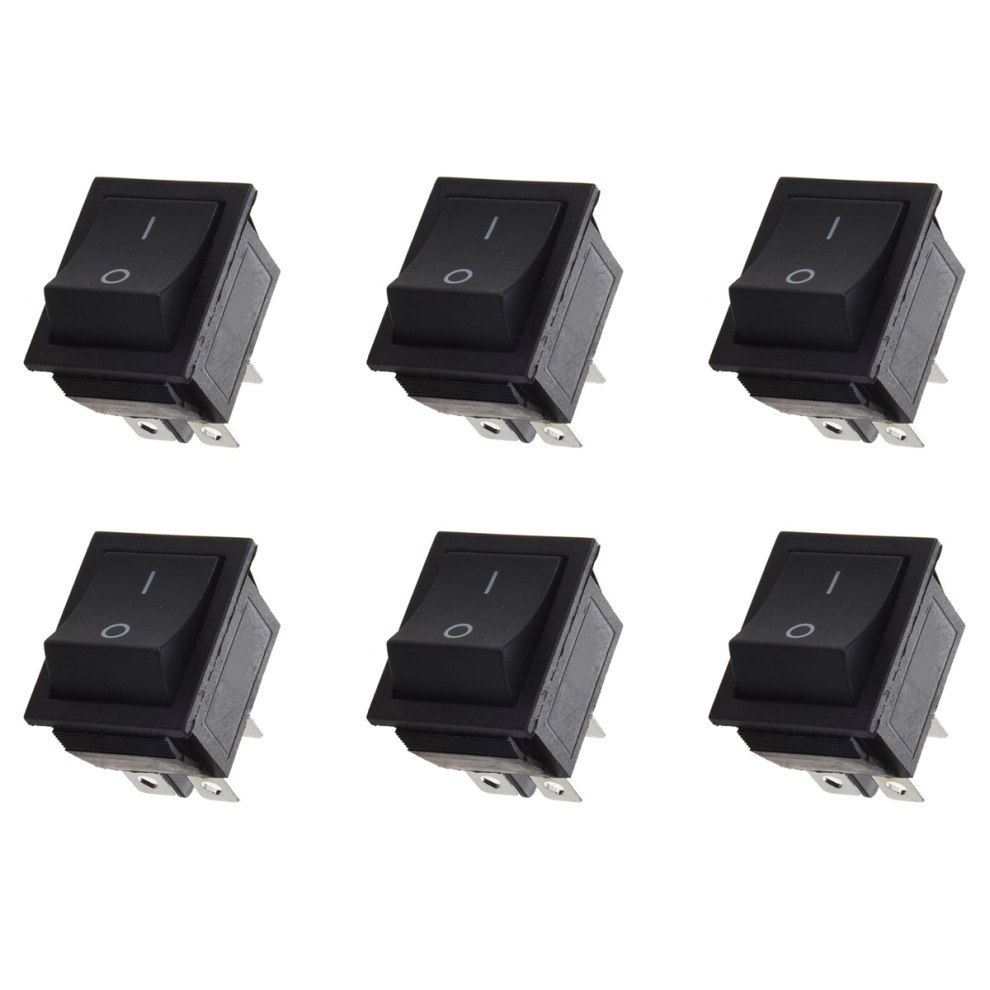 Ac 250V 16A 4 Pin On/Off I/O 2 Position Dpst Rocker Switch 28X21mm 4854095309656