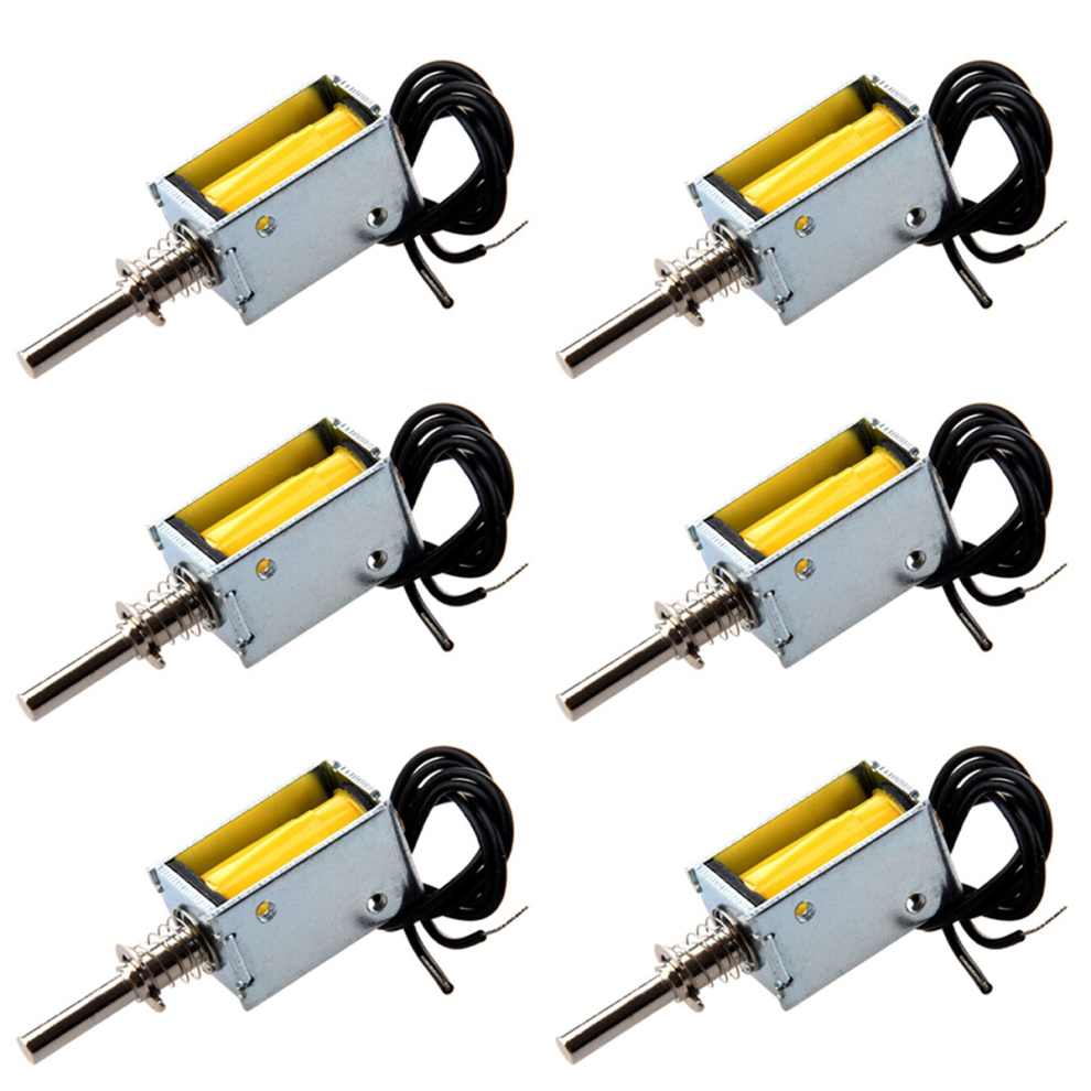 Actuador De Marco Abierto De 4,5 V Cc, 40 G/2 Mm, Solenoide De Empuje Y TraccióN-image