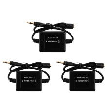 Filtru de zgomot SNI-1/3.5, izolator de masă ondulată 3.5mm, negru