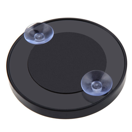 Specchio da trucco 10X Specchio ingranditore Specchio rotondo 10 volte nero 2
