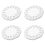 Lace Doilies Paper 100 Pcs,4.5 inch Liners for Cake,Tableware Display 1