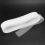 50mm 50Yards Flat Stiff Plain Mesh Braid For Sewing Accessories-White 3