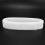 50mm 50Yards Flat Stiff Plain Mesh Braid For Sewing Accessories-White 6