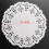 Lace Doilies Paper 100 Pcs,4.5 inch Liners for Cake,Tableware Display 4