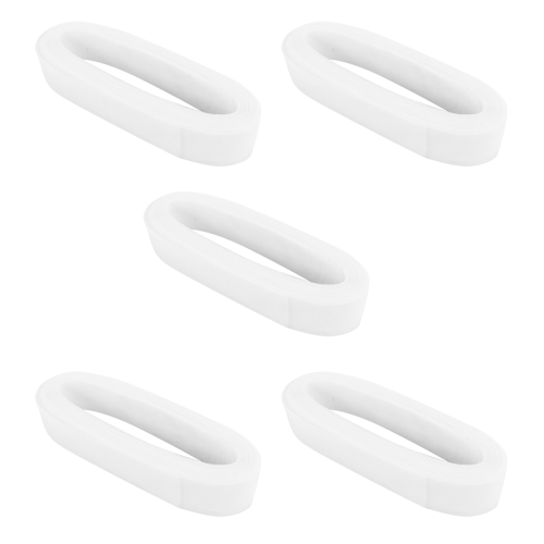 50mm 50Yards Flat Stiff Plain Mesh Braid For Sewing Accessories-White