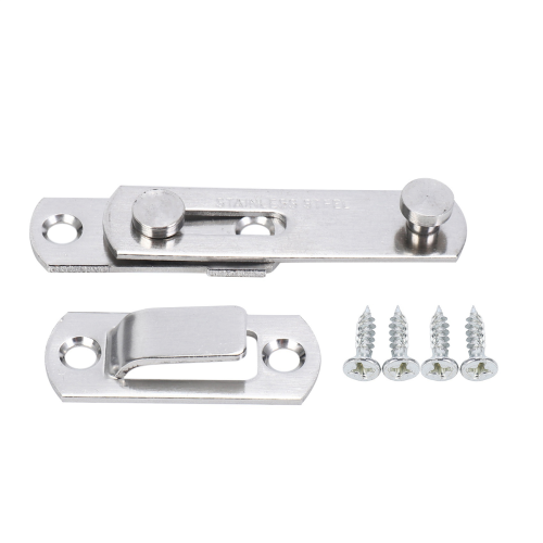 Κλειδαριά Hasp Latch METAL Hasp Latch Κλειδαριά συρόμενης πόρτας για ντουλάπι παραθύρου 1
