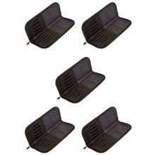 Suporte para pincéis de pintura artística de 29 cm com zíper e estojo para pincéis de óleo