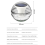 LED Solar Floating Light for Fountain Pond 4