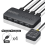 Διακόπτης KVM Διακόπτης USB Προσαρμογέας κοινόχρηστου ελεγκτή 4 είσοδοι 4 έξοδοι 2