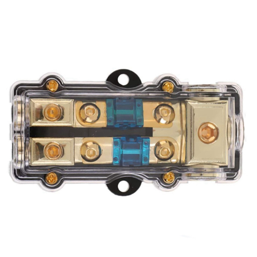 Verdeelblok (2-weg) 4/8 AWG-zekeringhouderverdeling 2
