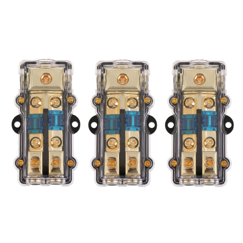 Verdeelblok (2-weg) 4/8 AWG-zekeringhouderverdeling