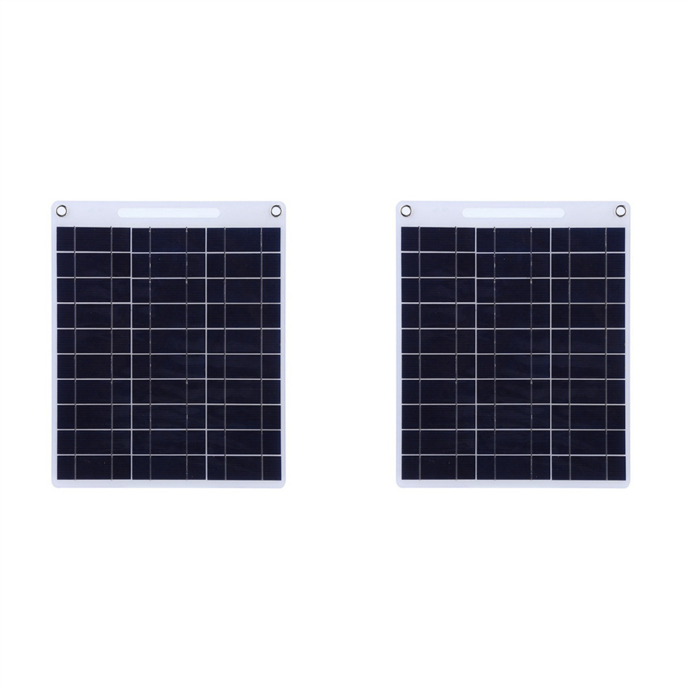 60W Solar Panel Portable 5V Dual Usb Fast Charger Panel Kit 4854095321139