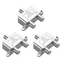 Digital 2-vejs koaksialkabelsplitter 5-2400MHz, RG6-kompatibel