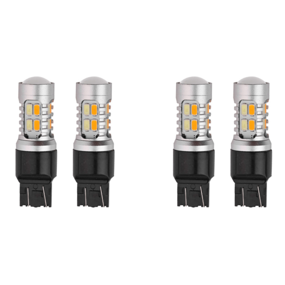 Pezzi T20 7443 W21/5W 5630 Lampadina Led Canbus Lampada Di Direzione Per Auto