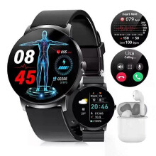 Montre connectée de surveillance avancée de la santé pour surveiller la glycémie des hommes, compatible