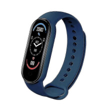 (blu)Mi Band 6 Smart Watch Fitness Tracker Sport Smartband Pressione sanguigna