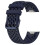 (Navy Blue-Ocean blue)Fitbit Charge 6/5 Replacement Band - Breathable Silicone Strap for Smartwatch 1