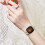 (Style D Fitbit Versa 3 - Or rose) Pour montre connectée Fitbit Versa 3/Fitbit Sense avec strass 4