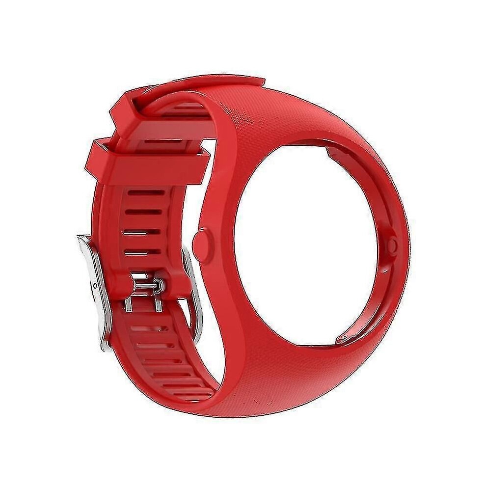 Bracelet de rechange en silicone pour montre connectée Polar M200 (rouge)