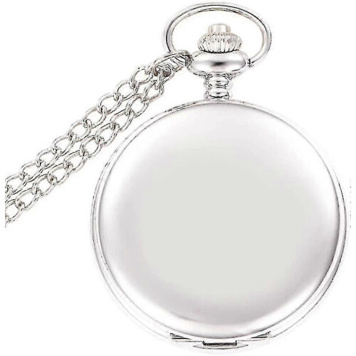 (hopea) Taskukello Vintage Smooth Quartz Taskukello Classic Fob Watch Short 1